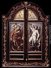 Annibale Carracci Triptych painting